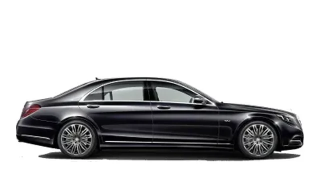 Black Mercedes-Benz S-Class sedan