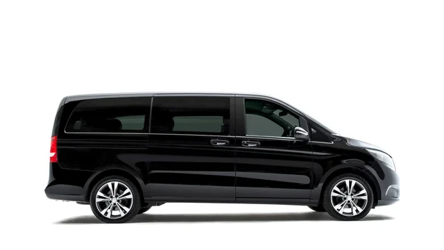 Black Mercedes-Benz V-Class MPV